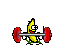 EM Banana lifting weights