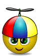 Emoticon Gorro de helicóptero