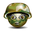 Emoticon Militares Saudação