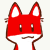 Emoticon Red Fox piscadinha olho