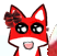 Emoticon Red Fox surpreendido