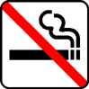 No smoking Plakat