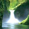 Avatar waterfall in the forest