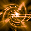Avatar arte abstracto naranja
