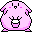 Emoticon Pokemon Pinpuku or Chansey