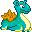 Emoticon Pokemon Dragonite oder Kairyu