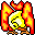 Emoticon Pokemon Moltres or Fire