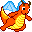 Emoticon Pokemon Dragonite oder Kairyu