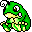 Emoticon 포케몬 Politoed 또는 Nyorotono