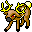 Emoticon 포케몬 Stantler 또는 Odoshishi