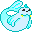 Emoticon Pokemon Dewgong oder Jugon