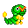 Emoticon Pokemon Caterpie or Kyatapii