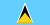 Emoticon Flagge von Saint Lucia