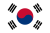 Emoticon Drapeau de la Corée du Sud