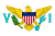Emoticon Bandera de Islas Vírgenes de los Estados Unidos