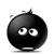 Emoticon Blacky tímido