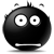 Emoticon Blacky erstaunt