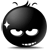 Emoticon Blacky angry