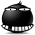 Emoticon Blacky lächeln zähne