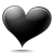 Emoticon Blacky cuore