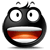 Emoticon Blacky emocionado