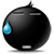 Emoticon Blacky goutte de sueur