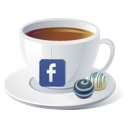 Emoticon コーヒーマグFacebookの