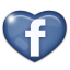Emoticon Corazón Facebook