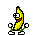 Emoticon Banana danza