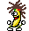 Emoticon Banana Rastafarian