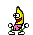 Emoticon 바나나 눈에서