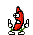 Emoticon Zanahoria furiosa