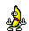 Emoticon Banana dançando