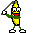 Emoticon バナナゴルフを