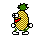 Emoticon Dancing pineapple