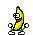 Emoticon Banana lanzacohetes