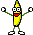 Emoticon Banana dançando