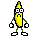Emoticon バナナ驚き