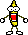 Emoticon バナナ驚き