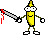 Emoticon Banana assassina