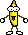 Emoticon Bananen Augen