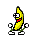 Banana dançando