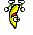 Emoticon Bananen tanzen