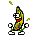 Bananen tanzen