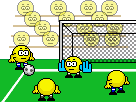 Emoticon Fútbol gol