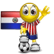 Emoticon Calcio - Bandiera del Lussemburgo