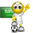 Emoticon Fútbol - Bandera de Arabia Saudita