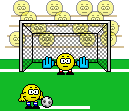 Emoticon Fútbol - Penal atajado
