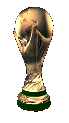 Emoticon Futebol troféu da Copa do Mundo