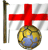Emoticon Futebol - Bandeira da Inglaterra